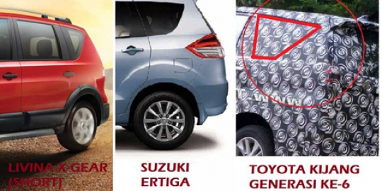 Kijang Innova Terbaru Pakai Pilar ala Ertiga?