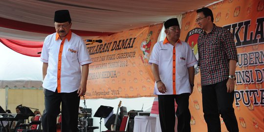 Ahok: Saya pilih Nachrowi karena tak mungkin ajak Foke