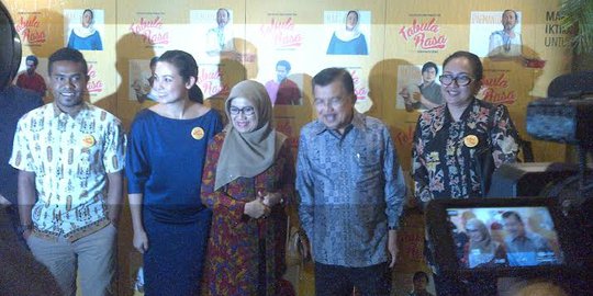 Usai dampingi Jokowi umumkan kabinet, JK nobar film Tabula Rasa