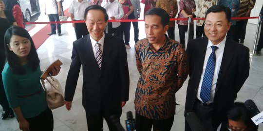 Jokowi dapat ucapan selamat dari Presiden China