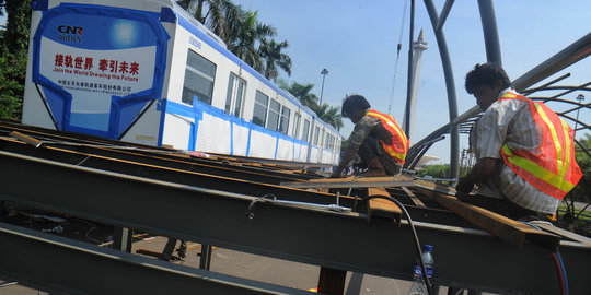 Contoh Monorel Bandung Raya bakal dipajang di Gedung Sate