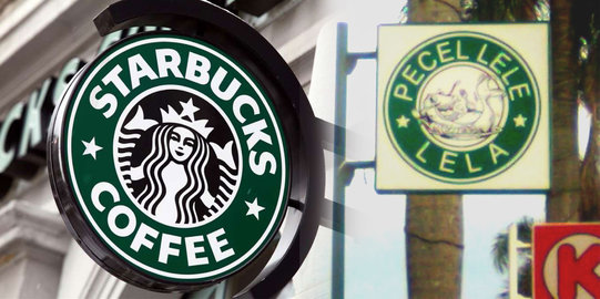 Di balik keberatan Starbucks logonya mirip Pecel Lele Lela