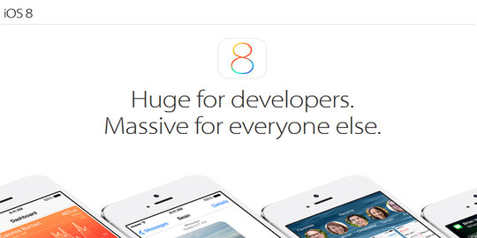 Update iOS 8 buat pengguna iPhone kelimpungan
