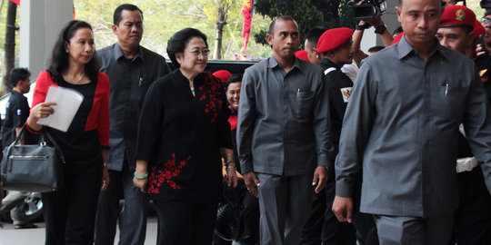 PDIP rahasiakan 2 parpol kubu Prabowo yang datang ke Rakernas