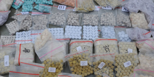 20 Ribu pil koplo diamankan dari 3 pengedar narkoba di Kediri