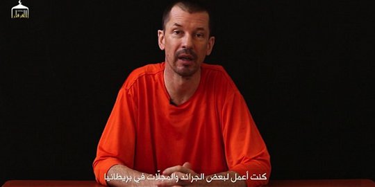 Militan ISIS rilis video tawanan asal Inggris