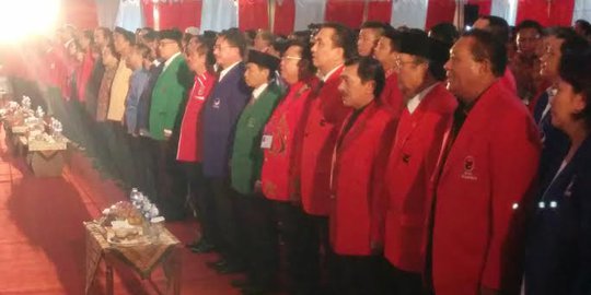 PPP & PAN hadiri Rakernas PDIP, Jokowi akan beri kursi menteri?