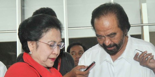 Megawati punya sebutan khusus untuk Surya Paloh, 'Bang Brewok'