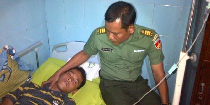 Diduga salah tangkap pelajar SMP anak TNI dianiaya polisi 