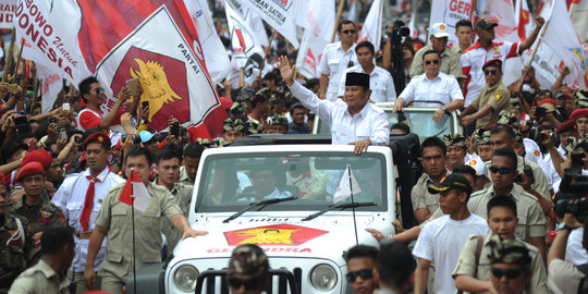 Prabowo ngaku Gerindra kekurangan duit