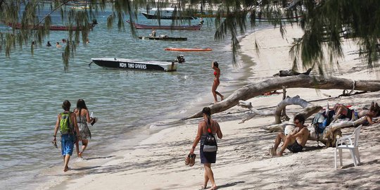 Indahnya pulau tempat pembunuhan dua turis Inggris di Thailand