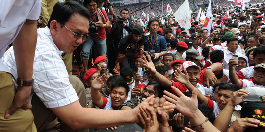 Ahok tanggapi Prabowo: Saya gak loncat-loncat, saya berhenti!
