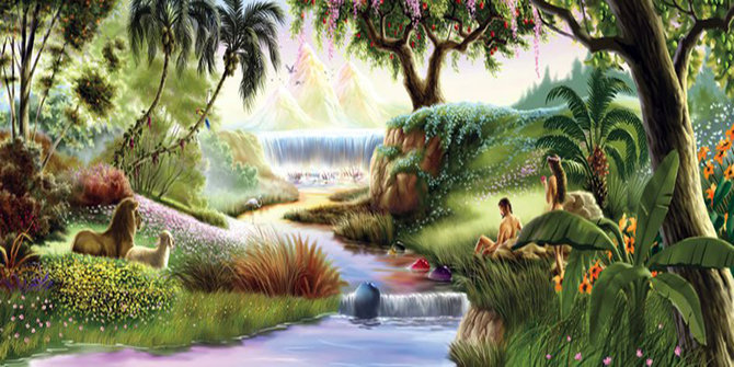 Taman Eden ada di bumi? | merdeka.com