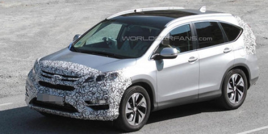 Spyshot: Tampang baru Honda CR-V terlihat lagi!