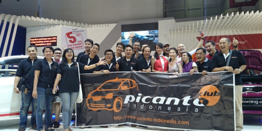 Booth KMI disambangi komunitas pengguna mobil Kia