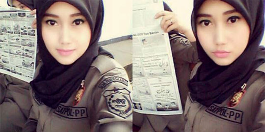 Satpol PP cantik Nurul Habibah mengaku sudah punya pacar