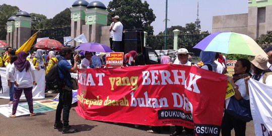 'Kalau enggak boleh milih langsung, perang aja kita dah'