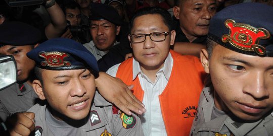 Jelang sidang vonis di Tipikor, Anas dikawal ketat Brimob