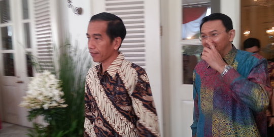 Jokowi: Dari seluruh warga Jakarta, berapa yang nolak Ahok?