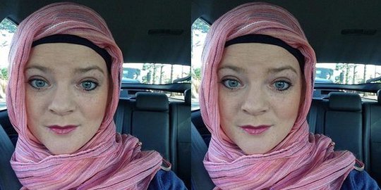 Demi solidaritas, gadis Kristen Australia pakai jilbab sepekan