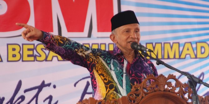 Amien minta Koalisi Prabowo waspada kriminalisasi oleh Jokowi