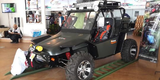 Komodo KD 250 AT, mobil penakluk medan ekstrem buatan Cimahi