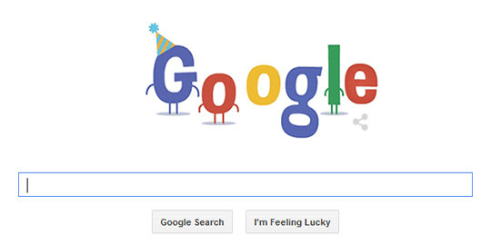 Selamat ulang tahun Google yang ke 16