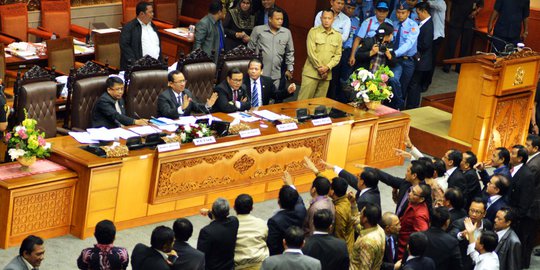 Demokrat bantah walk out settingan buat dukung koalisi Prabowo