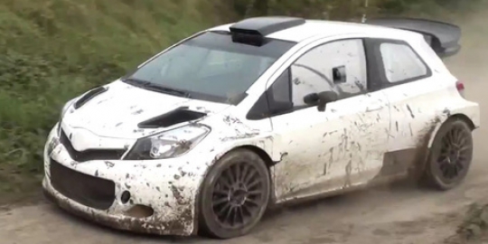 Toyota Yaris WRC jajal kemampuan offroad!