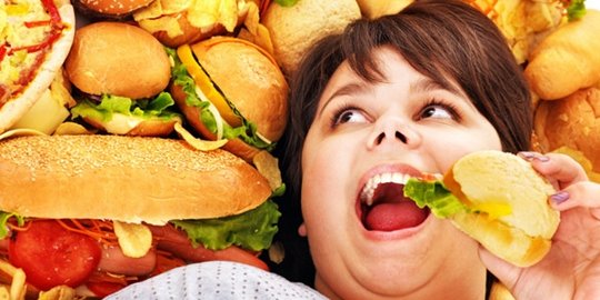 untuk makan berlebihan