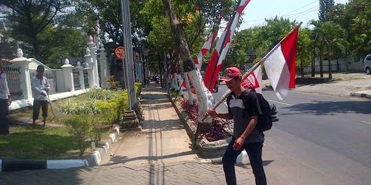 Jalan kaki dari Malang, Giman jemput Amien Rais untuk ke Jakarta