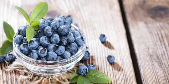 6 Keutamaan mengonsumsi blueberry untuk kesehatan