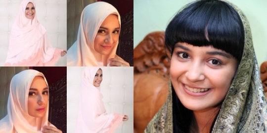Hijab Shireen Sungkar makin lama makin cantik