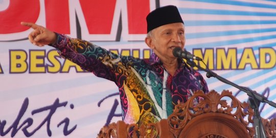 Kontroversi Amien Rais dari zaman Pilpres sampai UU Pilkada