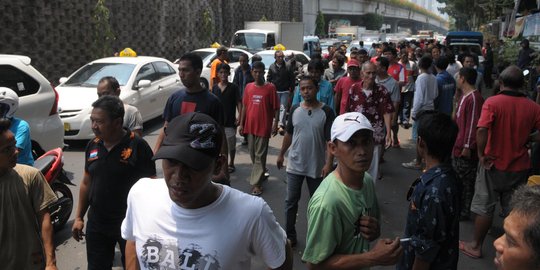 Pedagang hewan kurban geruduk Kantor Camat Tanah Abang