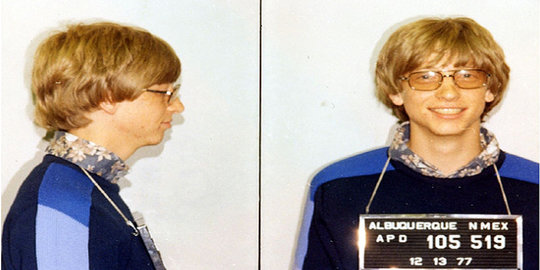 Ternyata Bill Gates pernah terjerat hukum di masa mudanya