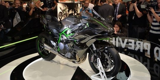  Kawasaki  Ninja  H2R calon motor  tercepat di  dunia  