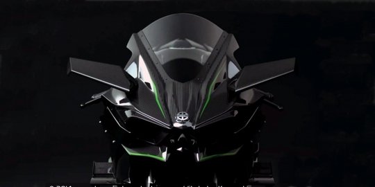 kawasaki ninja h2r, calon motor tercepat di dunia