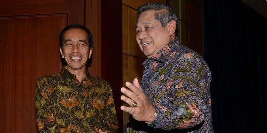Dicari-cari SBY, Jokowi sudah ngacir duluan
