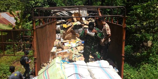 Ini 2 ton ganja yang ditemukan di Aceh Besar
