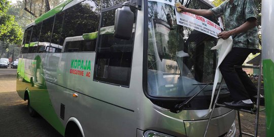 Kurangi macet, Pemkot Tangsel resmikan bus P 21 Ciputat-Blok M