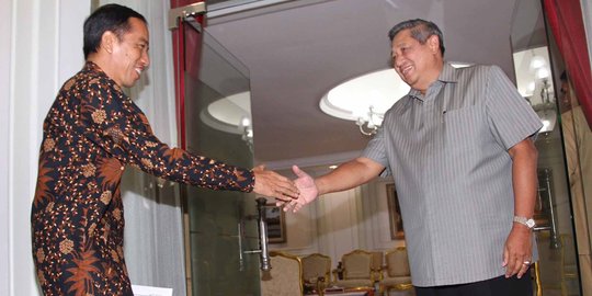 Bertemu SBY, Jokowi akui bahas soal pimpinan DPR