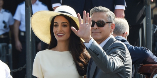 Menikah, inilah pengorbanan Amal Alamuddin untuk George Clooney