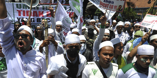 Polisi selidiki penggerak massa FPI dari luar Jakarta tolak Ahok