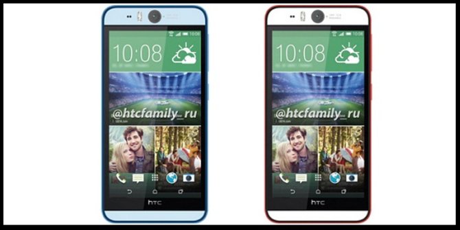 HTC rilis smartphone selfie dengan kamera depan 13 MP 