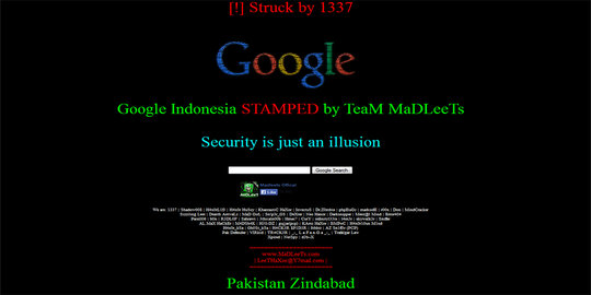 Orang Indonesia tertawakan ulah hacker Pakistan