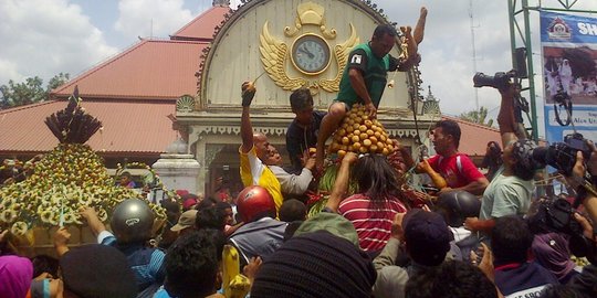 Tradisi gunungan meriahkan perayaan Idul Adha di Yogyakarta