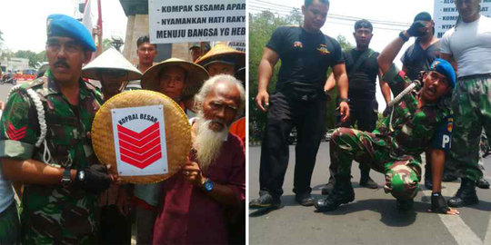 Jalan jongkok 1 km, Kopral Bagyo dapat pangkat 