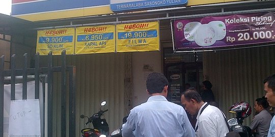 Komplotan perampok Indomaret di Medan gondol puluhan selop rokok