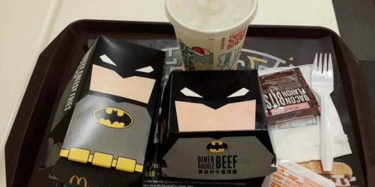 McDonald's Hong Kong sajikan burger superhero Justice League